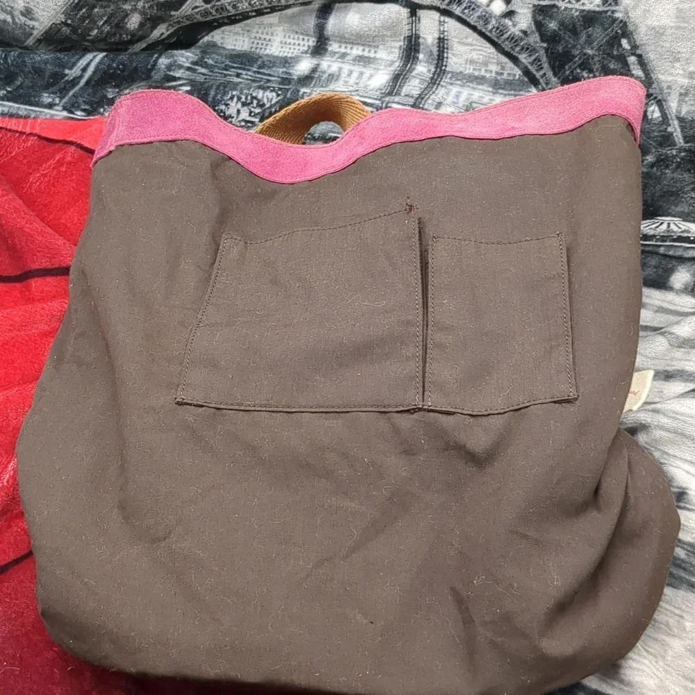 Lucky brand drawstring backpack
